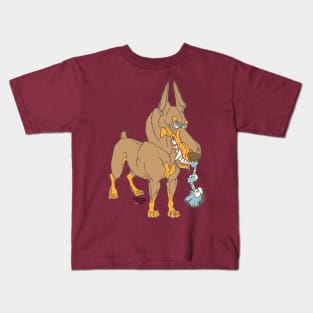 FAWN DOBERMAN Kids T-Shirt